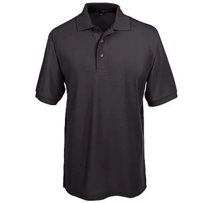 Port Authority Shirts: K500 BLK Silk Touch Black Sport Shirt 5 Port Authority Shirts: K500 BLK Silk Touch Black Sport Shirt - Image 3