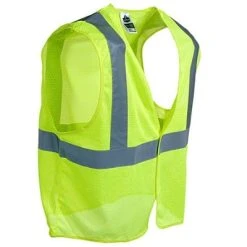 Ergodyne Vests: GloWear 8205HL LIM Lime Green Class 2 Super Econo Vest -Work Attire Shop image 50104