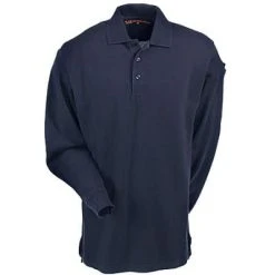 5.11 Tactical Shirts: Long Sleeve Polo Dark Navy Shirt 42056 724 -Work Attire Shop image 51131