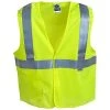 Ergodyne Vest: Class 2 Lime Solid Fabric Vest 8225 HL 1 Ergodyne Vest: Class 2 Lime Solid Fabric Vest 8225 HL -Work Attire Shop image 52674