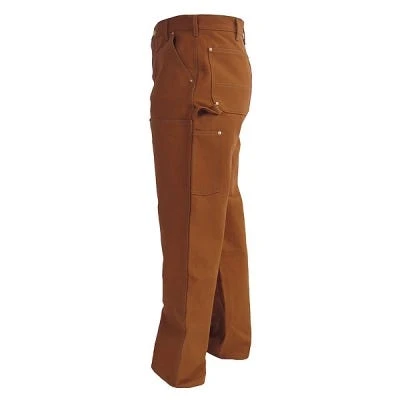 Carhartt Pants: Men's B01 BRN Brown Duck Work Pants 6 Carhartt Pants: Men's B01 BRN Brown Duck Work Pants - Image 4