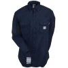 Carhartt Shirts: Men's FR Dark Navy FRS160 DNY Flame Resistant Twill Work Shirt 1 Carhartt Shirts: Men's FR Dark Navy FRS160 DNY Flame Resistant Twill Work Shirt -Work Attire Shop image 61995