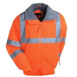 Port Authority Jackets: Lined Nylon Safety Jacket SRJ754 ORG