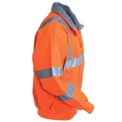 Port Authority Jackets: Lined Nylon Safety Jacket SRJ754 ORG -Work Attire Shop image 62793