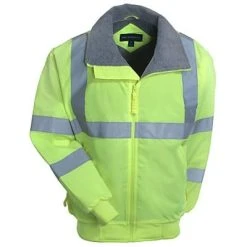 Port Authority Jackets: Safety Challenger Lined Jacket SRJ754 YLW