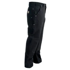 Carhartt Pants: Men's B01 BLK Black Cotton Duck Carpenter Pants -Work Attire Shop image 65192