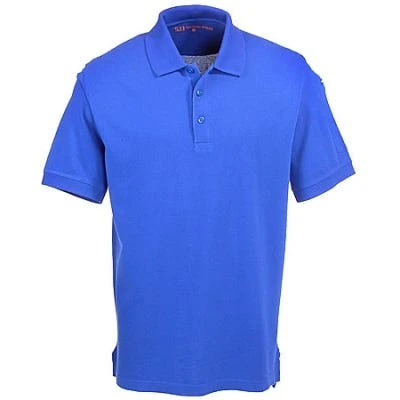 5.11 Tactical Shirts: Men's 41060 692 Blue Cotton Pique Polo Shirt 3 5.11 Tactical Shirts: Men's 41060 692 Blue Cotton Pique Polo Shirt