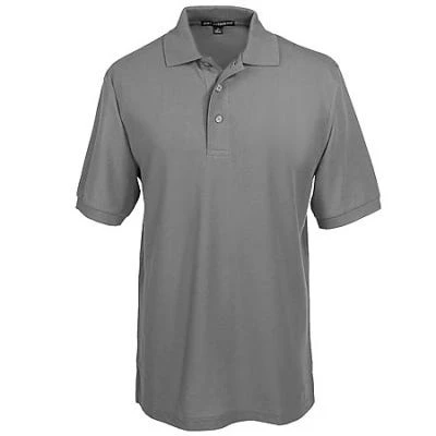 Port Authority Shirts: Men's Silk Touch Knit Sport Shirt K500 GRY 5 Port Authority Shirts: Men's Silk Touch Knit Sport Shirt K500 GRY - Image 3