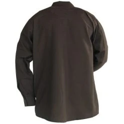 Red Kap Shirts: Men's Long Sleeve Chocolate Brown SP14 CB Work Shirt