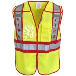 OccuNomix Vests: Hi-Visibility Public Safety Fire Vest LUX PSF
