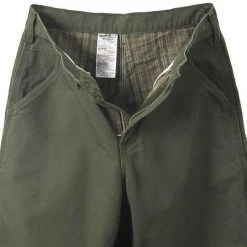 Carhartt Pants: Men's B111 MOS Green Flannel Lined Pants 11 Carhartt Pants: Men's B111 MOS Green Flannel Lined Pants -Work Attire Shop image 70531