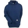 Carhartt Sweatshirts: Men's K121 472 Midweight Navy Hooded Pullover Sweatshirt -Work Attire Shop image 71809 1