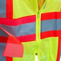 OccuNomix Vests: High Visibiliity Yellow Safety Vest LUX SC2TZ 9 OccuNomix Vests: High Visibiliity Yellow Safety Vest LUX SC2TZ -Work Attire Shop image 73094