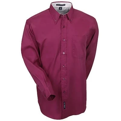Port Authority Shirts: Men's Burgundy S608 BUR Easy Care Woven Shirt 5 Port Authority Shirts: Men's Burgundy S608 BUR Easy Care Woven Shirt - Image 3