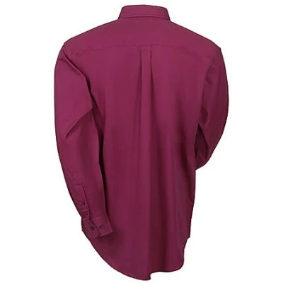 Port Authority Shirts: Men's Burgundy S608 BUR Easy Care Woven Shirt 4 Port Authority Shirts: Men's Burgundy S608 BUR Easy Care Woven Shirt - Image 2