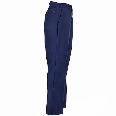 Bulwark Pants: Men's Navy Blue PLW2 NV Twill Flame-Resistant Work Pants 4 Bulwark Pants: Men's Navy Blue PLW2 NV Twill Flame-Resistant Work Pants - Image 2