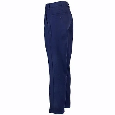 Bulwark Pants: Men's Navy Blue PLW2 NV Twill Flame-Resistant Work Pants 5 Bulwark Pants: Men's Navy Blue PLW2 NV Twill Flame-Resistant Work Pants - Image 3