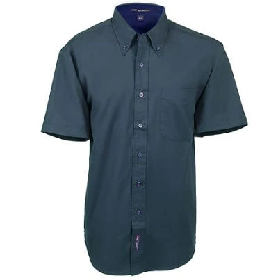 Port Authority Shirts: Dark Green Short Sleeve Cotton Shirt S508 DGR 3 Port Authority Shirts: Dark Green Short Sleeve Cotton Shirt S508 DGR