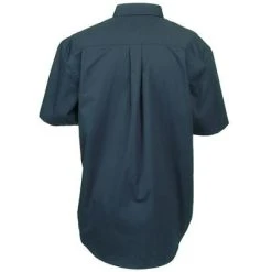 Port Authority Shirts: Dark Green Short Sleeve Cotton Shirt S508 DGR 7 Port Authority Shirts: Dark Green Short Sleeve Cotton Shirt S508 DGR -Work Attire Shop image 76280