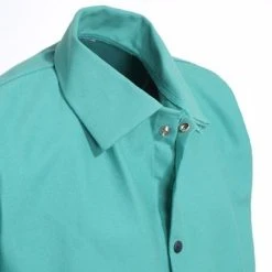 Revco Coats: Men's F2 30 C Flame-Resistant Green Welding Coat 9 Revco Coats: Men's F2 30 C Flame-Resistant Green Welding Coat -Work Attire Shop image 80119