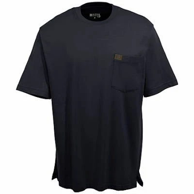 Wrangler Riggs Shirts: Men's Black 3W700 BK Short Sleeve Pocket Tee Shirt 3 Wrangler Riggs Shirts: Men's Black 3W700 BK Short Sleeve Pocket Tee Shirt