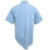 Wrangler Riggs Shirts: Men's Light Blue 3W531 BL Chambray Short Sleeve Shirt -Work Attire Shop image 82784