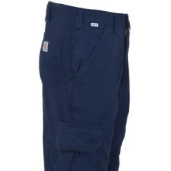 Carhartt FR: Carhartt FRB240 DNY Flame Resistant Cargo Pants- Dark Navy -Work Attire Shop image 85766