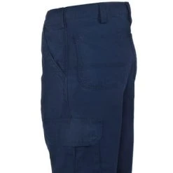 Carhartt FR: Carhartt FRB240 DNY Flame Resistant Cargo Pants- Dark Navy
