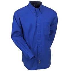 Port Authority Shirts: Men's Royal Blue S608 RYL Cotton Blend Woven Shirt 7 Port Authority Shirts: Men's Royal Blue S608 RYL Cotton Blend Woven Shirt -Work Attire Shop image 87310