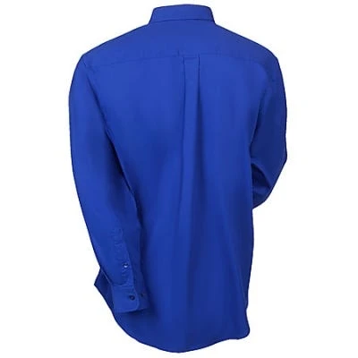 Port Authority Shirts: Men's Royal Blue S608 RYL Cotton Blend Woven Shirt 4 Port Authority Shirts: Men's Royal Blue S608 RYL Cotton Blend Woven Shirt - Image 2