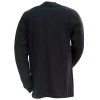 Carhartt Shirts: Men's Black K128 BLK Long Sleeve Workwear Henley Shirt -Work Attire Shop image 87891