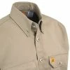 Wrangler Riggs Shirts: Men's Khaki FR3W5 KH Flame Resistant Long Sleeve Shirt -Work Attire Shop image 88011