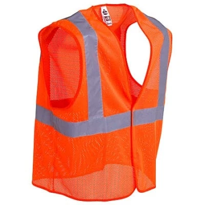 Ergodyne Vests: GloWear Orange High Visibility Vest 8205HL ORG 5 Ergodyne Vests: GloWear Orange High Visibility Vest 8205HL ORG - Image 3