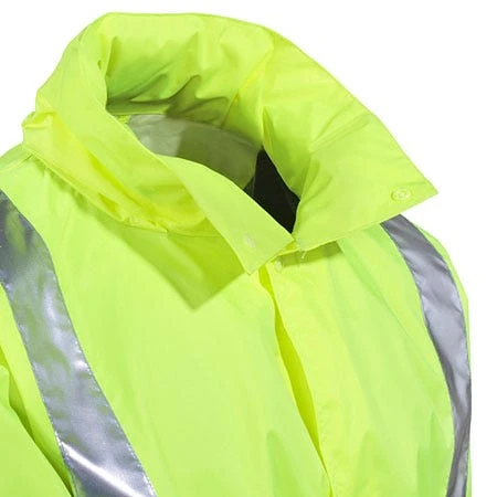 Tingley Jackets: Men's High-Visibility J23122 Yellow Green Waterproof Work Jacket 5 Tingley Jackets: Men's High-Visibility J23122 Yellow Green Waterproof Work Jacket - Image 3