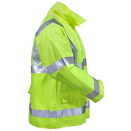 Tingley Jackets: Men's High-Visibility J23122 Yellow Green Waterproof Work Jacket 3 Tingley Jackets: Men's High-Visibility J23122 Yellow Green Waterproof Work Jacket