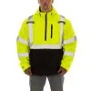 Tingley Jackets: Men's J26322 Fluorescent Yellow Black Optix Pull Over Hooded Waterproof Jacket 1 Tingley Jackets: Men's J26322 Fluorescent Yellow Black Optix Pull Over Hooded Waterproof Jacket -Work Attire Shop j26322 a 2400x