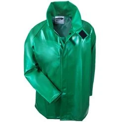 Tingley Jackets: Men's Green Waterproof FR J41008 PVC Rain Jacket 8 Tingley Jackets: Men's Green Waterproof FR J41008 PVC Rain Jacket -Work Attire Shop j41008grn tingleyf 01