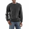 Carhartt Sweatshirt: Men's 104165 026 Carbon Heather Heavyweight Crewneck Paxton 1 Carhartt Sweatshirt: Men's 104165 026 Carbon Heather Heavyweight Crewneck Paxton -Work Attire Shop k124026