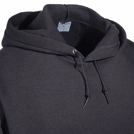 Carhartt Sweatshirts: Men's Black K288 BLK Midweight Pullover Hooded Sweatshirt 4 Carhartt Sweatshirts: Men's Black K288 BLK Midweight Pullover Hooded Sweatshirt - Image 2