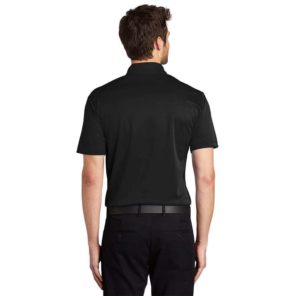 Port Authority Shirt: Men's K540 BLK Black Silk Touch Performance Polo 4 Port Authority Shirt: Men's K540 BLK Black Silk Touch Performance Polo - Image 2