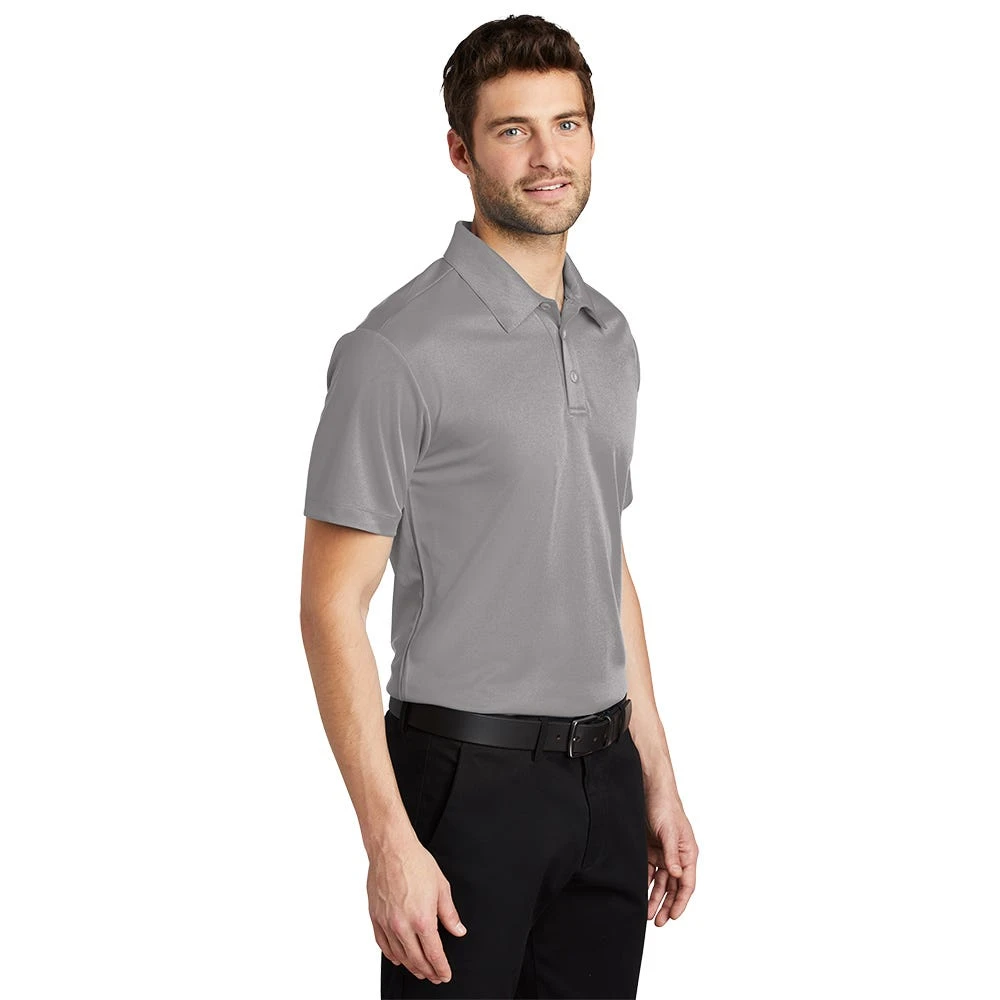 Port Authority Shirt: Men's K540 GRY Gusty Grey Silk Touch Performance Polo 3 Port Authority Shirt: Men's K540 GRY Gusty Grey Silk Touch Performance Polo
