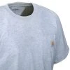 Carhartt Shirts: Men's K87 HGY Heather Grey Heavyweight Short Sleeve Loose Fit Pocket T Shirt 1 Carhartt Shirts: Men's K87 HGY Heather Grey Heavyweight Short Sleeve Loose Fit Pocket T Shirt -Work Attire Shop k87hgy carharttcd 01