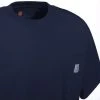 Carhartt Shirts: Men's K87 NVY Navy Heavy Weight Pocket Short Sleeve Loose Fit T-Shirt -Work Attire Shop k87nvy carharttcd 01