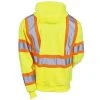 Key Sweatshirts: Men's 879 39 Hi-Vis Yellow ANSI Hooded Sweatshirt 1 Key Sweatshirts: Men's 879 39 Hi-Vis Yellow ANSI Hooded Sweatshirt -Work Attire Shop key 879 39 b 01