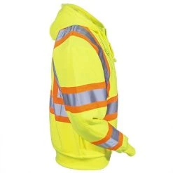 Key Sweatshirts: Men's 879 39 Hi-Vis Yellow ANSI Hooded Sweatshirt 11 Key Sweatshirts: Men's 879 39 Hi-Vis Yellow ANSI Hooded Sweatshirt -Work Attire Shop key 879 39 r 01