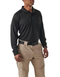 5.11 Tactical Shirts: Men's Performance Black Long Sleeve Polo Shirt 72049 019 -Work Attire Shop kig jhjeoy 3yh2q3icjiebynyxdkbndzczng9sdacm s 1500x1500