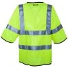 Occunomix Vests: High Visibility Yellow Mesh Safety Vest LUX HSCOOL3 YEL -Work Attire Shop lux hscool3 grn occuluxb 01
