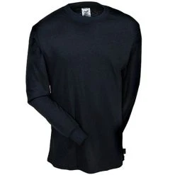 Occunomix Shirts: LUX LSTFR Men's Midnight Blue Classic Flame Resistant Shirt -Work Attire Shop lux lstfr occunomixf 01