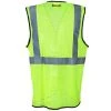 Occunomix Vests: Men's LUX SSGC FR Flame Resistant High Visibility Safety Vest -Work Attire Shop lux ssgc grn occuluxb 01 1