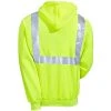 Occunomix Sweatshirts: Men's High Visibility Cotton Blend Hooded Sweatshirt OCCLUX-SWTLH Y 2 Occunomix Sweatshirts: Men's High Visibility Cotton Blend Hooded Sweatshirt OCCLUX-SWTLH Y -Work Attire Shop lux swtlh y occunomixb 01 1